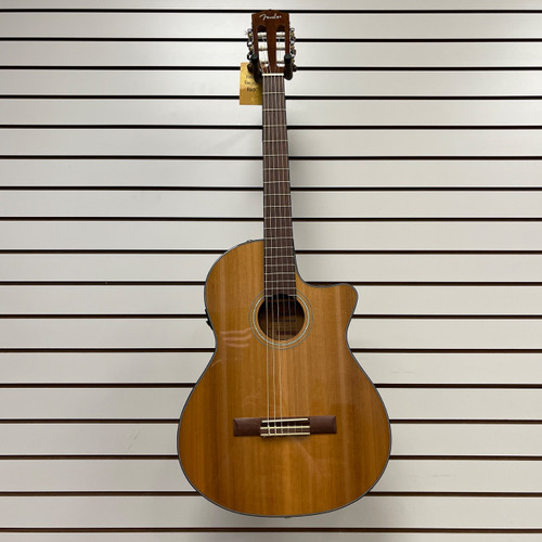 Vist Large View of Product Image Which is Used Fender CN-140SCE B-STOCK Solid Top Acoustic Guitar Natural