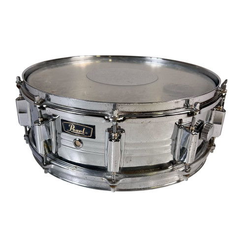Vist Large View of Product Image Which is Used Pearl MIJ 14" Chrome Snare Drum