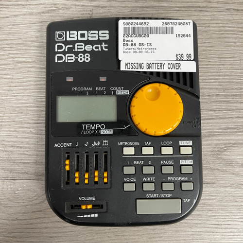 Vist Large View of Product Image Which is Used - Boss DB-88 AS-IS Dr Beat Metronome