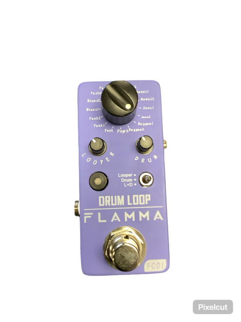 Vist Large View of Product Image Which is Used Flamma DRUM LOOP Looper Pedal