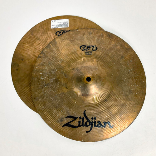 Vist Large View of Product Image Which is Used Zildjian 13IN ZBT Hi-Hat Cymbals