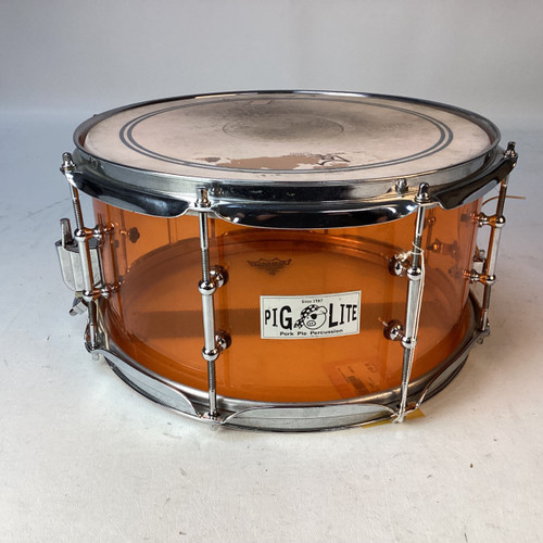 Vist Large View of Product Image Which is Used Pork Pie PIG LITE 13X5 Snare Drum 13"