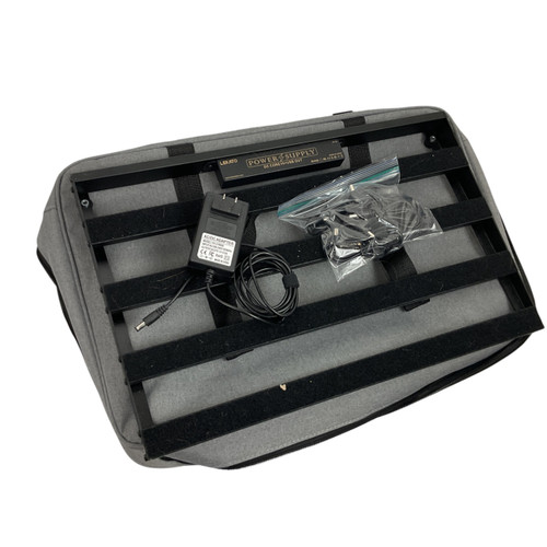 Vist Large View of Product Image Which is Used LEKATO 19X12 POWERED PEDALBOARD Pedal Board
