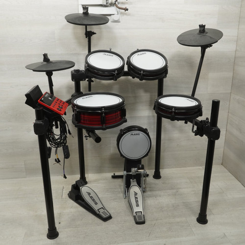 Vist Large View of Product Image Which is Used Alesis Nitro Pro Electronic Drum Kit