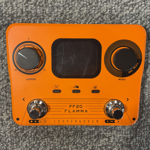 Vist Large View of Product Image Which is Used FLAMMA FF20 LOOPER AND DRUM Looper Pedal