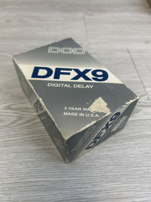 Vist Large View of Product Image Which is Used DOD DFX9 DELAY USA -NO BACK Vintage Delay Pedal