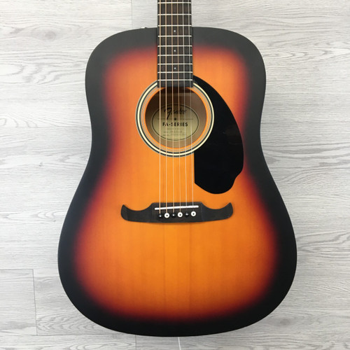 Vist Large View of Product Image Which is Used Fender FA-125 Laminate Top Acoustic Guitar Sunburst
