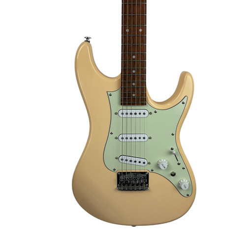 Vist Large View of Product Image Which is Used Ibanez AZES31 S Type Electric Guitar White 6-String