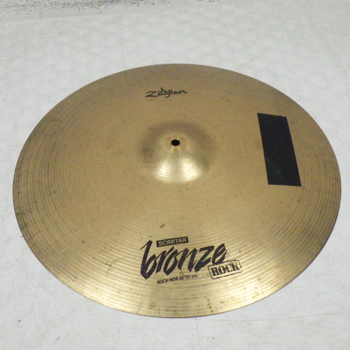 Vist Large View of Product Image Which is Used Zildjian ROCK RIDE 20 IN Ride Cymbal 20"
