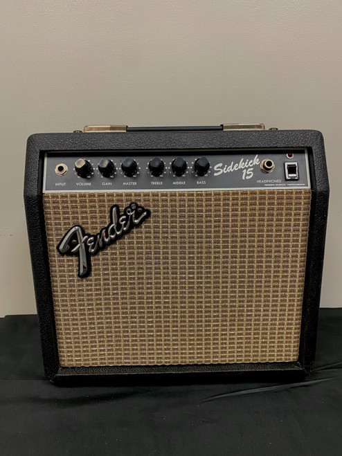Vist Large View of Product Image Which is Used Fender SIDEKICK 15 1 x 5 Solid State Amplifier 1 x 5