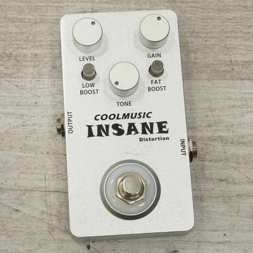 Vist Large View of Product Image Which is Used Coolmusic Insane Distortion Pedal
