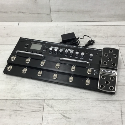Vist Large View of Product Image Which is Used Line 6 POD X3 Live Floorboard With Power Supply