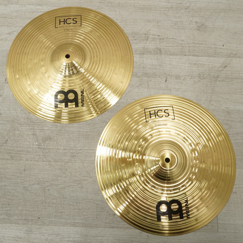 Vist Large View of Product Image Which is Used Meinl Hcs Hi Hat Cymbals 14 - Inch