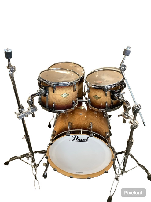 Vist Large View of Product Image Which is Used Pearl 5PC MASTERS MAPLE Drum Shells and Hardware Custom Graphics