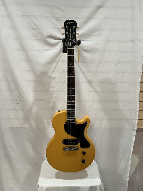 Vist Large View of Product Image Which is Used Austin SUPER-6 LP Type Electric Guitar Yellow 6-String