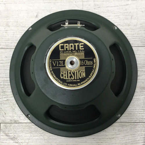 Vist Large View of Product Image Which is Used Celestion Crate V12L 16 Ohm Raw Speaker