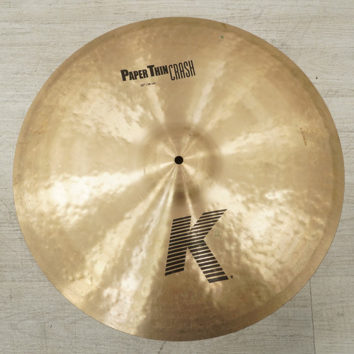 Vist Large View of Product Image Which is Used Zildjian K Paper Thin Crash Cymbal 22 - Inch