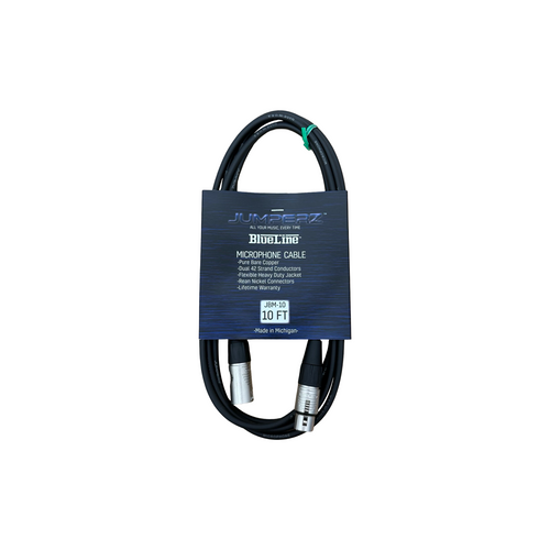 Vist Large View of Product Image Which is New JUMPERZ 24GA-2C XLR M-F MICROPHONE CABLE