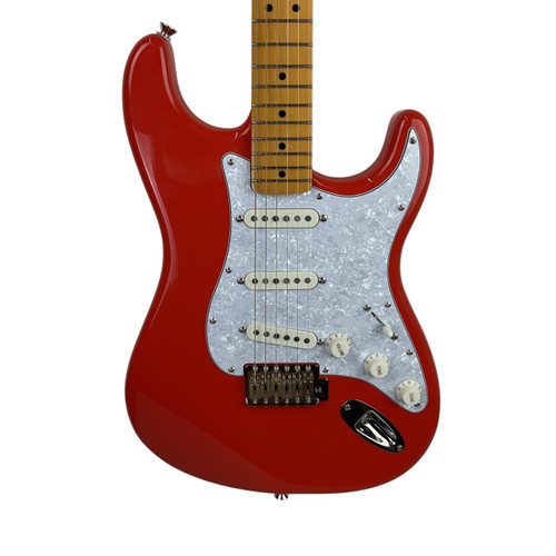 Vist Large View of Product Image Which is Used Squier CLASSIC VIBE 50S STRATOCASTER S Type Electric Guitar Red 6-String