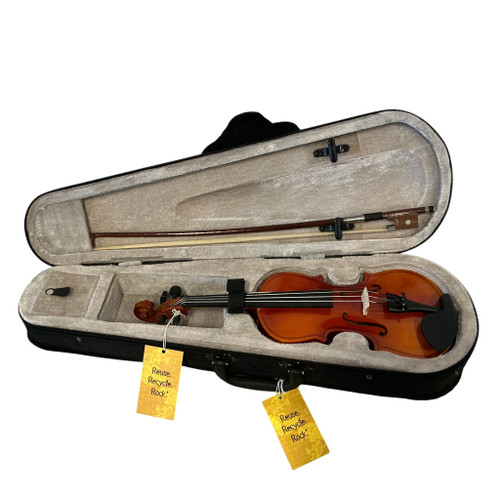 Vist Large View of Product Image Which is Used 1/2 VIOLIN W/CASE Violin 1/2 Size