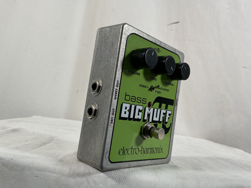 Vist Large View of Product Image Which is Used Electro Harmonix (E/H) BASS BIG MUFF PI Fuzz Pedal