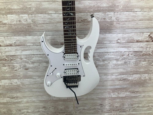 Vist Large View of Product Image Which is Used Ibanez JEM JR Left Handed Electric Guitar