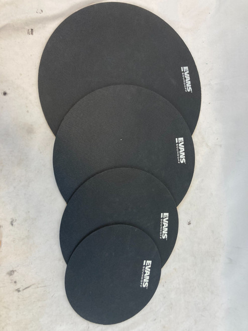 Vist Large View of Product Image Which is Used Evans SoundOff Drum Mute Set