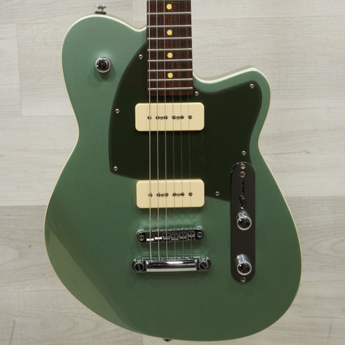 Vist Large View of Product Image Which is Used Reverend Charger 290 Electric Guitar Green