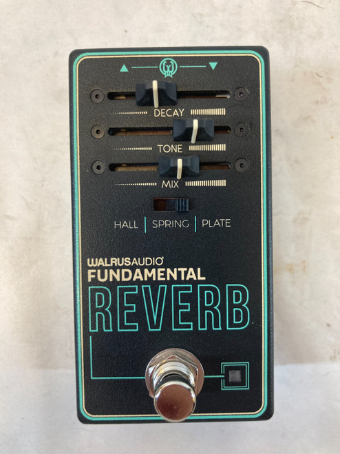 Vist Large View of Product Image Which is Used Walrus Audio FUNDAMENTAL REVERB Pedal