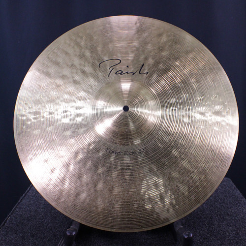 Vist Large View of Product Image Which is Used Paiste 20 SIGNATURE POWER RIDE Ride Cymbal 20"