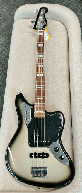 Vist Large View of Product Image Which is Used Fender TROY SANDERS JAG BASS Bass Guitar Silver Burst 4-String