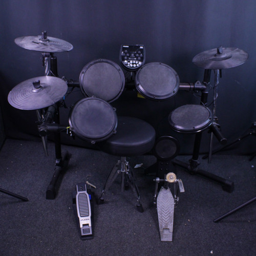 Vist Large View of Product Image Which is Used Alesis DM6 ELECTRIC KIT W/PWR AND THRONE Electronic Drum Kit