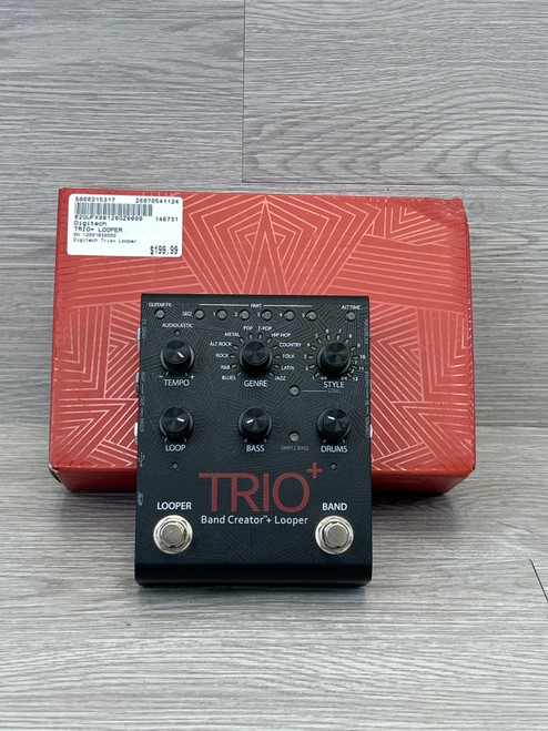 Vist Large View of Product Image Which is Used Digitech TRIO+ LOOPER Looper Pedal