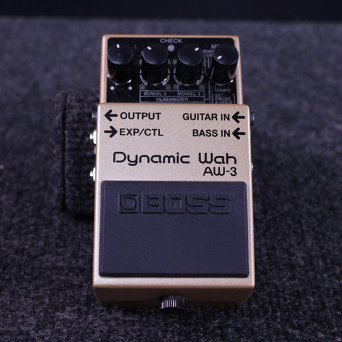 Vist Large View of Product Image Which is Used Boss AW-3 DYNAMIC WAH Auto Wah Pedal