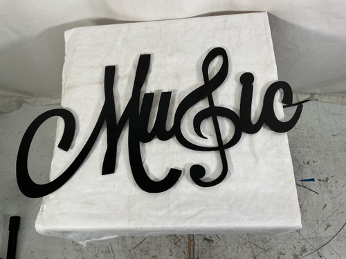 Vist Large View of Product Image Which is Used NOVELTY MUSIC SIGN Band Instrument Accessory