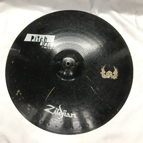 Vist Large View of Product Image Which is Used Zildjian 22 PITCH BLACK RIDE Ride Cymbal 22"