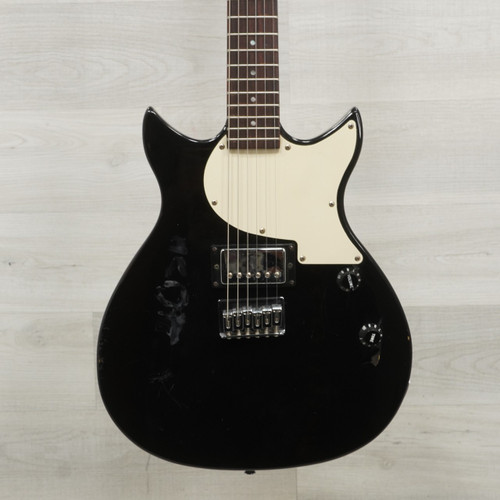 Vist Large View of Product Image Which is Used First Act ME955 Double Cut Electric Guitar Black