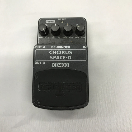 Vist Large View of Product Image Which is Used Behringer CHORUS SPACE-D CD400 Chorus Pedal