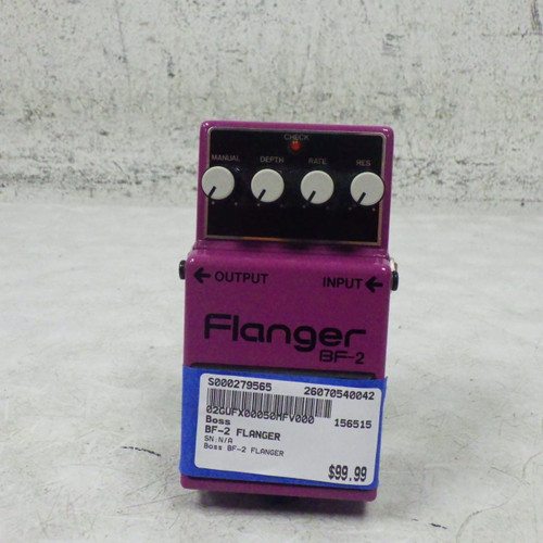 Vist Large View of Product Image Which is Used Boss BF-2 FLANGER Flanger Pedal