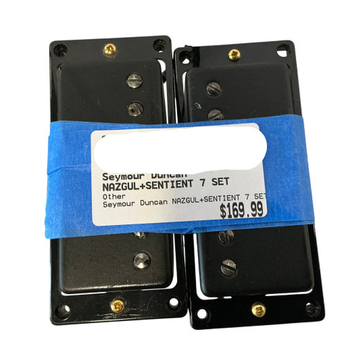 Vist Large View of Product Image Which is Used Seymour Duncan NAZGUL+SENTIENT 7 SET Guitar Pickup