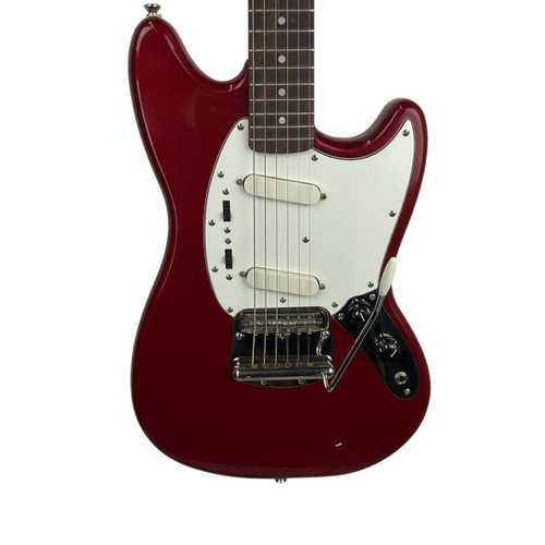 Vist Large View of Product Image Which is Used Squier CLASSIC VIBE 60S MUSTANG Offset Double Cutaway Electric Guitar Red 6-String