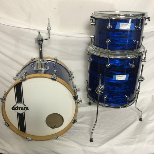 Vist Large View of Product Image Which is Used Ddrum SE FLYER 3PC Drum Shell Kit Blue
