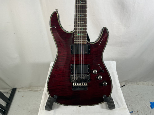 Vist Large View of Product Image Which is Used Schecter HELLRAISER C-1 FR Super S Electric Guitar Red 6-String