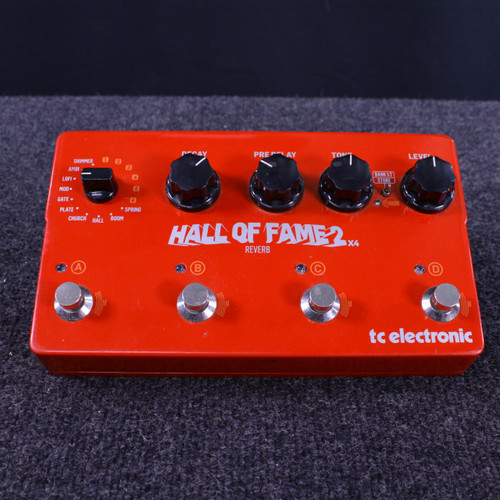 Vist Large View of Product Image Which is Used TC Electronic HALL OF FAME 2 X4 Reverb Pedal