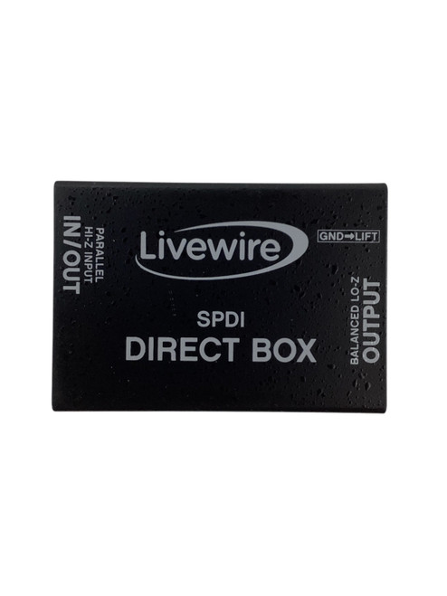 Vist Large View of Product Image Which is Used Live Wire SPD1 Direct Box