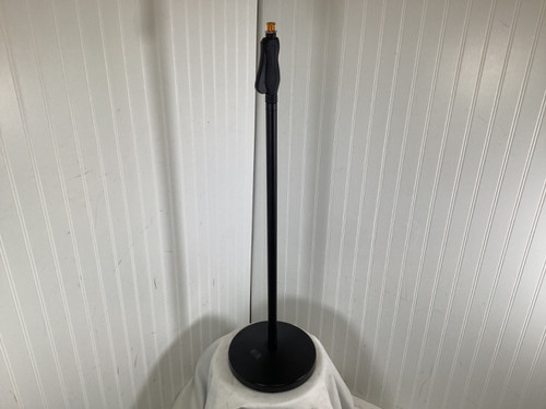 Vist Large View of Product Image Which is Used Pyle ROUNDBASE QUICK RELEASE MIC STAND Microphone Stand