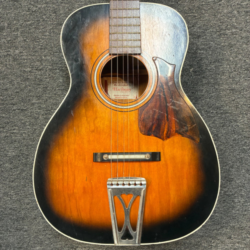 Vist Large View of Product Image Which is Used Harmony ACOUSTIC GUITAR Vintage Laminate Top Acoustic Guitar Other
