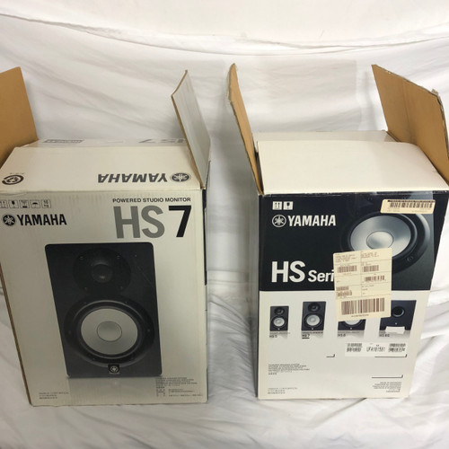 Vist Large View of Product Image Which is Used Yamaha HS7 PAIR Studio Monitors