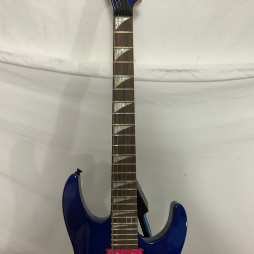 Vist Large View of Product Image Which is Used Jackson DINKY DK3XR HSS Double Cut Electric Guitar Blue 6-String