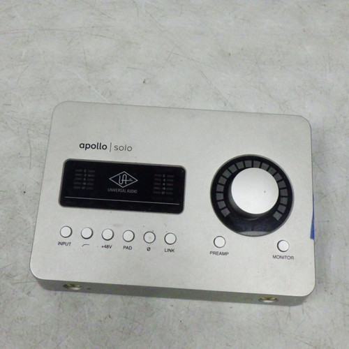 Vist Large View of Product Image Which is Used Universal Audio apollo Solo Windows Computer Interface 2 A/D Recording Inputs